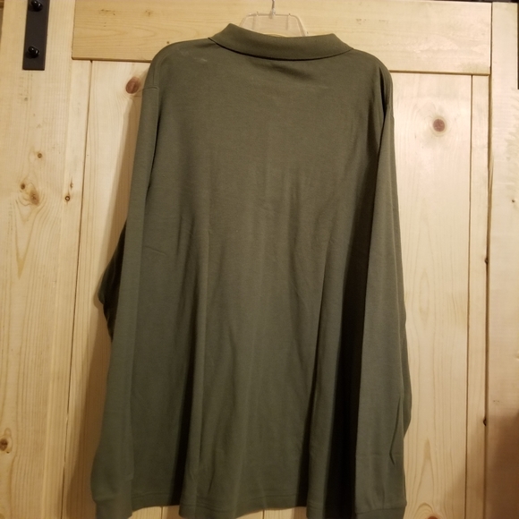 The Peruvian Connection Long Sleeve Polo Shirt NWT - Picture 2 of 2